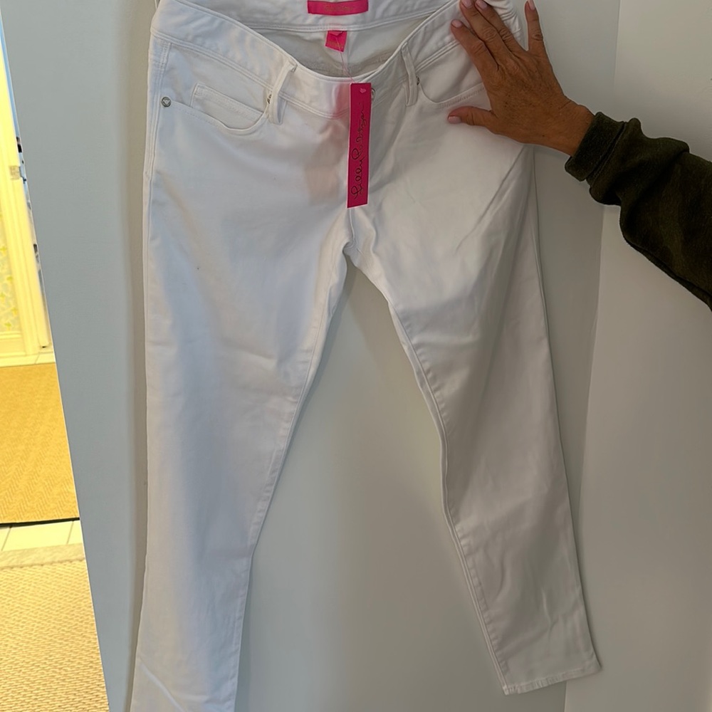 Lilly Pullitzer white jeans